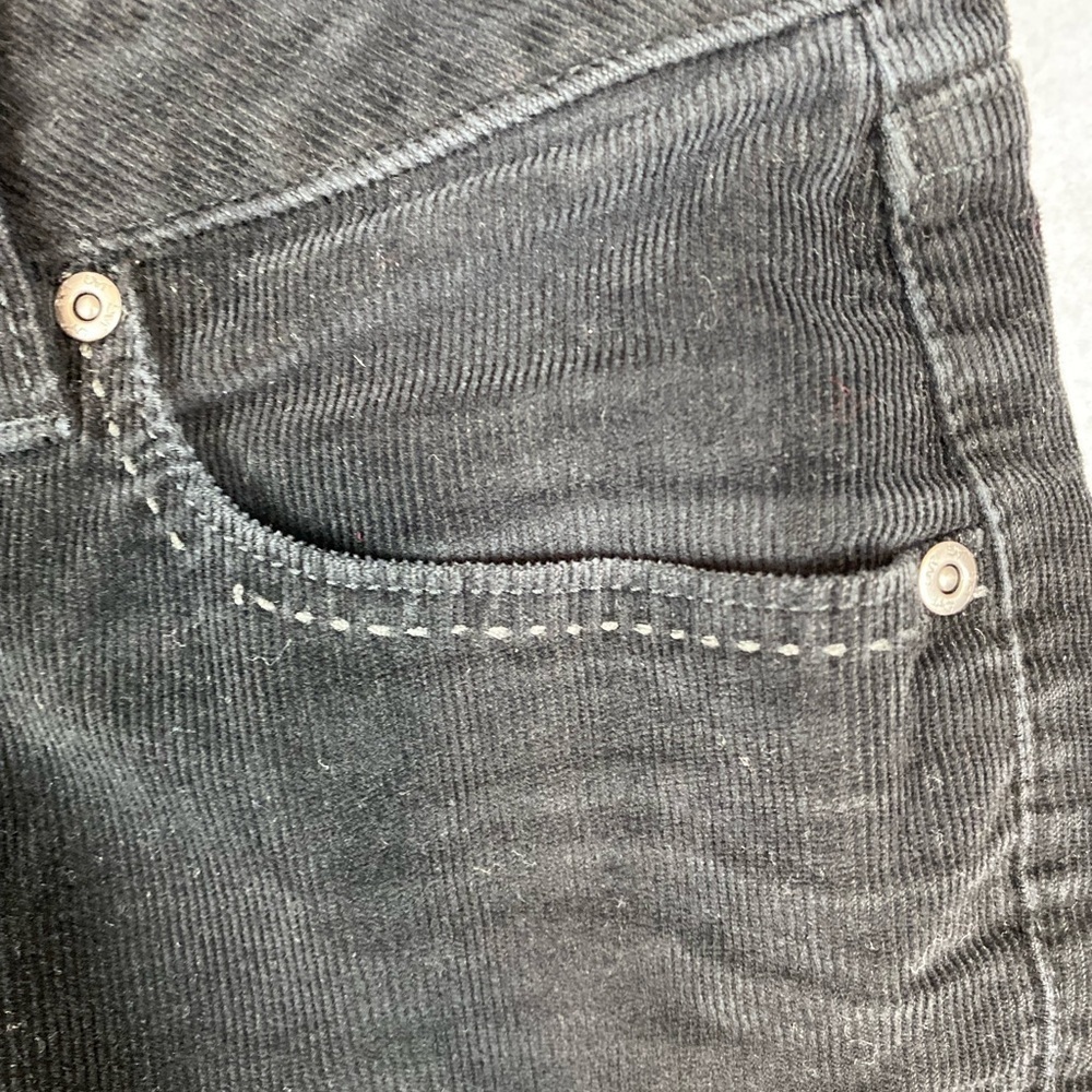 Vintage Black Jag Corduroy Jeans Size 6 - Picture 6 of 10